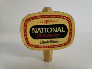 Vintage National Bohemian Beer - Brewing Co.  Tap Knob / Handle Baltimore Md