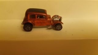 Hot Wheels Redline / Classic 32 Ford Vicky Brown Marked 1968 Usa