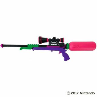 Splatoon2 Splat Charger Scope Neon Pink Water Gun F/s