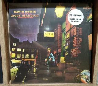 Rise And Fall Of Ziggy Stardust And The Spiders From Mars [gold Vinyl] By.