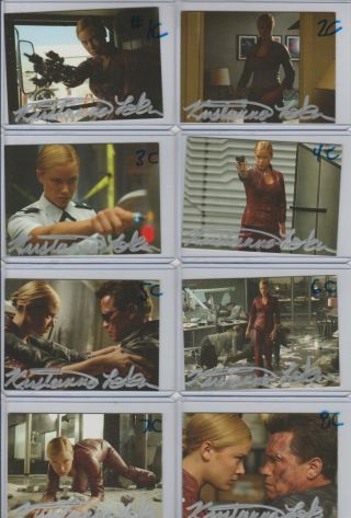 Kristanna Loken Terminator 3 Signed Trading Card 3c Bloodrayne Painkiller Jane