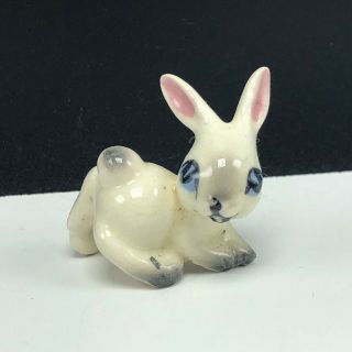 Hagen Renaker Bunny Rabbit Figurine Miniature Vintage Usa Retired Bunnies Rare 3