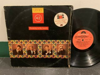 Level 42 33 Rpm Philippines 12 " Ep Lp Running In The Family