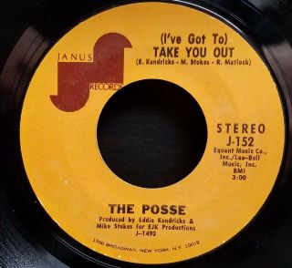 Posse Sweet Soul 45 | Sun Country / Take You Out | Janus 152