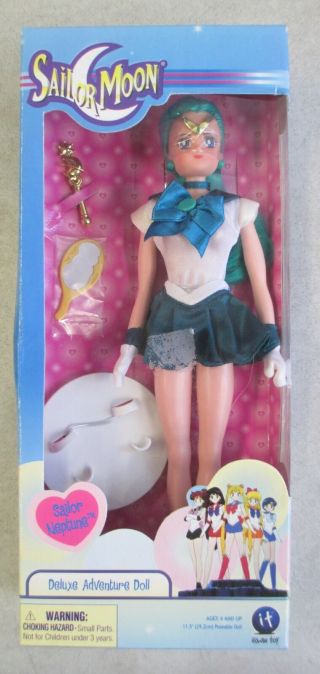 Mib 2001 Irwin Toy Sailor Moon Sailor Neptune 12 " Deluxe Adventure Doll Figure