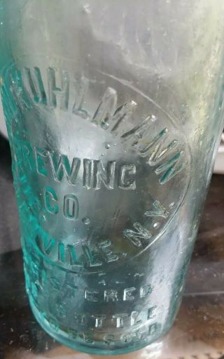 Antique Pre Prohibition John Kuhlmann Brewing Co.  Beer Bottle. 4