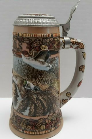 Ducks Unlimited 1990 " Pintail " Stein - The Waterfowl Series 4