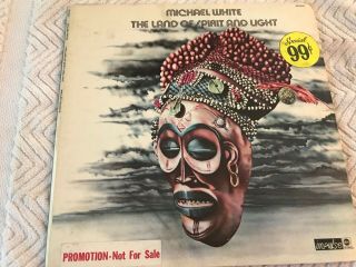 Michael White " The Land Of Spirit And Light " Orig Acid Jazz Promo Quad Lp