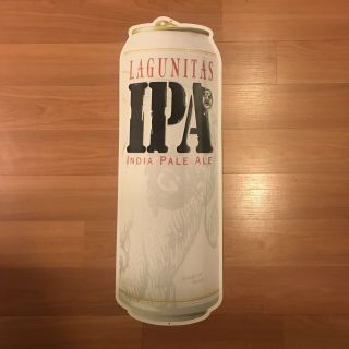 Lagunitas Craft Beer Rare Tall Can Metal Sign