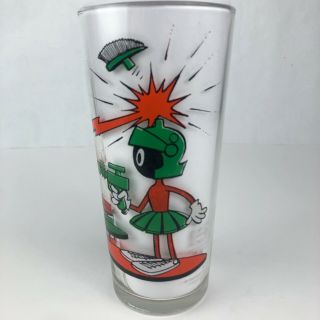 1976 Pepsi & Warner Brothers Glass Marvin the Martian & Bugs Bunny Looney Toons 2