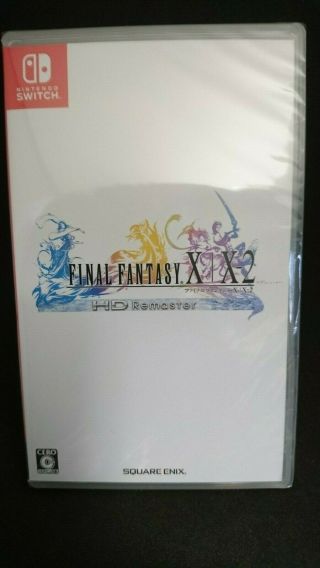 Nintnedo Switch Final Fantasy X / X - 2 Hd Remaster Japan Game Soft