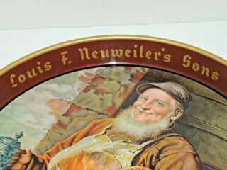 Vintage 1931 Louis Neuweiler ' s Sons Advertising Beer Serving Tray,  Allentown PA 3