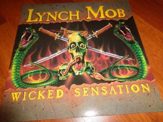 Lynch Mob ‎– Wicked Sensation.  Org,  1990.  Elektra.  Very Rare First Press