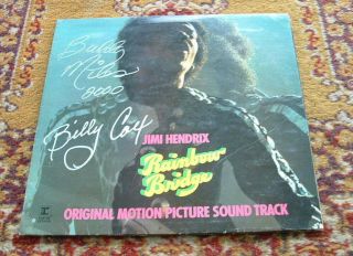 Jimi Hendrix Rainbow Bridge Lp Signed By Billy Cox And Buddy Miles
