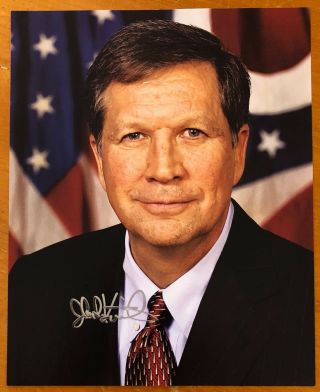 John Kasich,  100 Authentic Autographed 8 " X 10 " Photo,  Ohio Governor,  Awesome