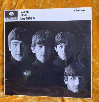 The Beatles - With The Beatles Lp 1st Uk Pressing Stereo Jobete & Gotta Errors
