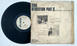 BOB MARLEY & THE WAILERS - SOUL REVOLUTION PART II LP [UPSETTER 12 