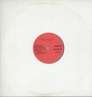 Eminem - INFINITE LP US Unofficial Release (AE 28479) Proof Denaun Porter 2