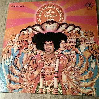 Axis: Bold As Love By Jimi Hendrix/the Jimi Hendrix Experience Gatefold Dec 1967