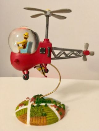 Curious George with Man in Yellow Hat Helicopter Globe with Glitter 4