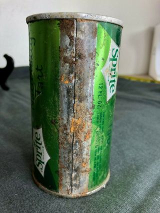 Sprite Dog Bone Zip Top Soda Can Coca - Cola Pull Tab Hayward,  California LID 4