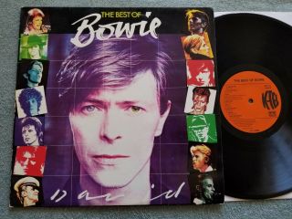 David Bowie The Best Of Bowie Rare Switzerland Swiss Import 1980 K - Tel Ne - 1111