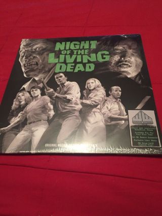Night Of The Living Dead Soundtrack Colored 180g Vinyl Lp - By Waxwork Records