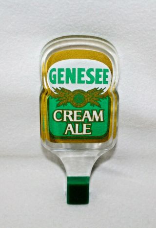 Genesee Cream Ale Acrylic Beer Tap Handle