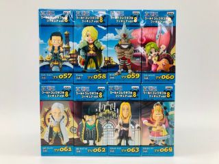 One Piece World Collectable Figure Vol.  8 All 8 Full Set By Banpresto Japan Anime