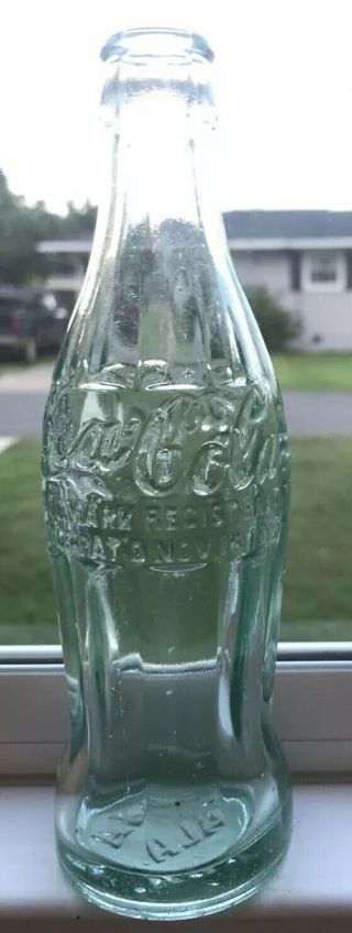 Near Selma Alabama Ala 1915 Coca Cola Bottle