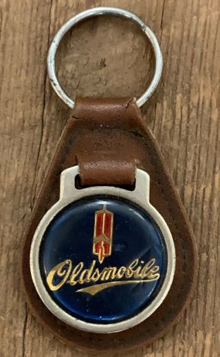 1960 - 70s Oldsmobile Leather Key Chain