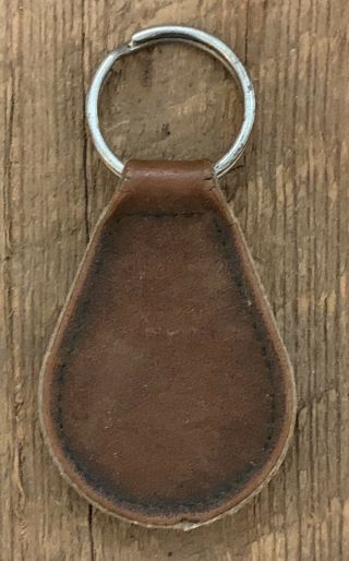 1960 - 70s Oldsmobile leather key chain 2