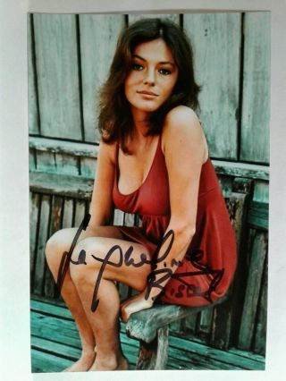 Jacqueline Bisset Authentic Hand Signed Autograph 4x6 Photo - Sexy Actress