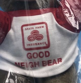 Good Neigh Bear State Farm Neighbor Brown Plush Stuffed Animal Plush 11 