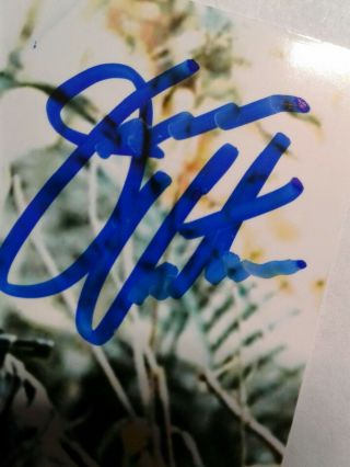 JESSE VENTURA as BLAINE Hand Signed Autograph 4X6 Photo - PREDATOR Movie Star 2
