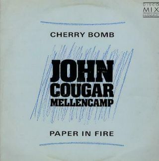 Cherry Bomb John Cougar Mellencamp Bra 12 " Vinyl Single Record (maxi) Promo