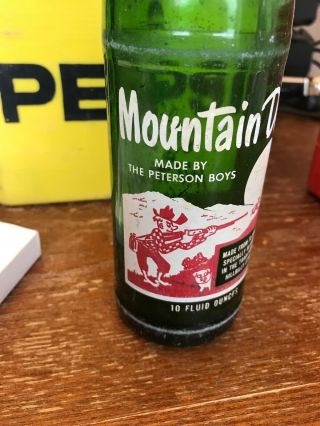 Vintage Very Rare Mountain Dew Soda Bottle 