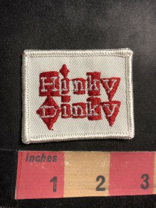 Vintage Grocery Store Supermarket Food Hinky Dinky Advertising Patch C80x