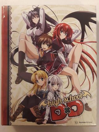 High School Dxd - The Series (blu - Ray & Dvd,  2013,  4 - Disc Set) Jp Anime