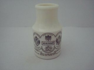 Vintage White Dijon Mustard Jar France Que Maille Product Of France