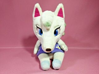 Animal Crossing Whitney Bianca White Wolf Plush Doll Toy Bandai 2006 Japan 7.  5 "