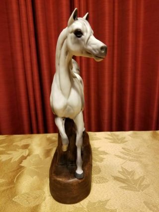 Arabian Horse Statue Anna Dwyer Porcelain Decanter Western Distilling Equestra 3