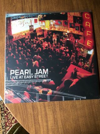 Pearl Jam Rsd Live At Easy Street Rare Oop Record Store Day Vinyl