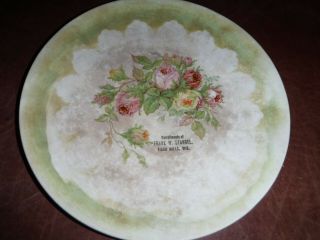 Vintage C.  P.  Co.  Floral Plate 