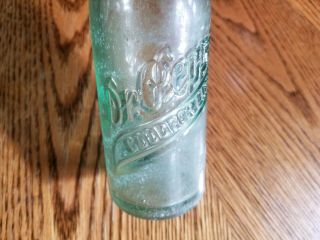 Vintage Green 10 2 4 Dr.  Pepper Bottle 6.  5 Oz Paragould,  Ark Embossed Glass