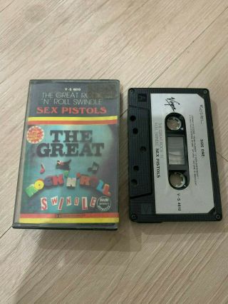 Sex Pistols Cassette Philippines Tape The Great Rock And Roll Swindle