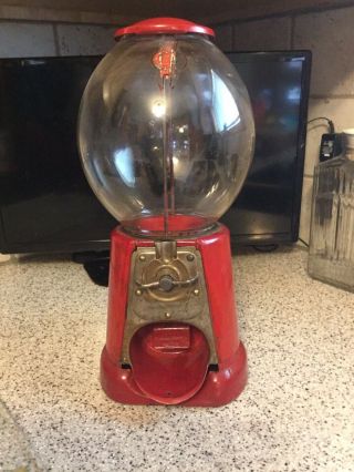 Antique Advance Big Mouth Bubble Gum Machine