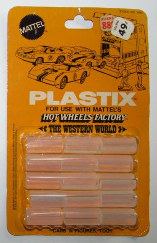Hot Wheels Factory Redlines Clear Plastix Moc