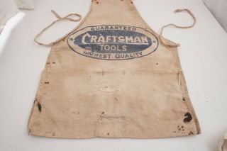 Craftmen Tools Lumber Supply Apron Vintage Advertising (M4R - 2) 2