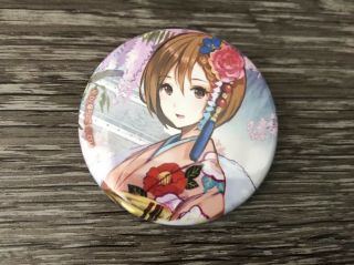 Hatsune Miku Vocaloid Meiko Can Badge Pin Button Sky Town Snow 2017 Version